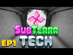 NEW FACTORY STONEBLOCK MODPACK! EP1 | Minecraft SubTerra Tech [Modded Questing StoneBlock]