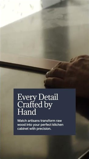 Artisans Hand-Building Kitchen Cabinets