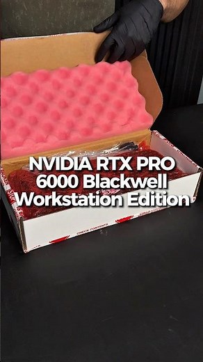 Unboxing a $13,000 GPU - RTX PRO 6000 Blackwell #nvidia #tech #gpu