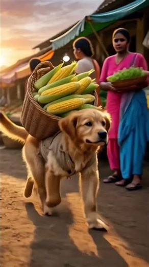 🐶 Puppy Work Mode On!//ai videos//#shorts #humanity #pets #animahal