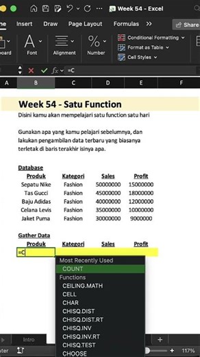 Ambil Data Terbaru Otomatis di Excel dengan CHOOSEROWS — Nggak Perlu Scroll Lagi!