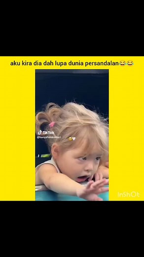 official cewek | aku kira dia dah lupa dunia persandalan😂😂 . . Sc tiktok tertera | Instagram