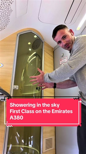 Showering in the Sky: Emirates First Class Experience