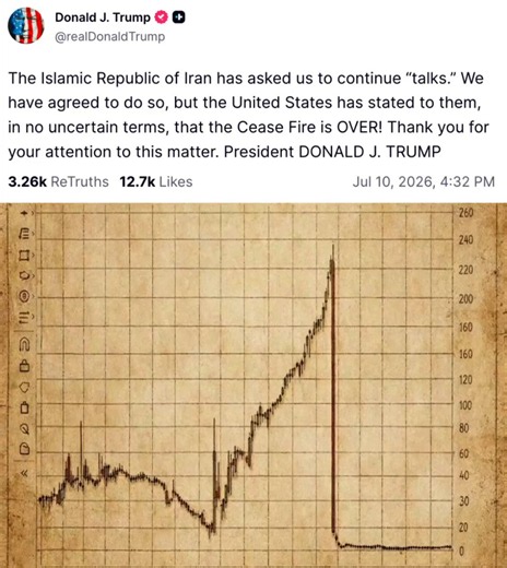 🚨 WARNING: EVERYTHING WILL BE DECIDED IN THE NEXT 24 HOURS...What started as a diplomatic process 3 weeks ago.Peace deals. Ceasefires. Talks scheduled.Is not literally CANCELED.U.S. officials just set clear ultimatum.Publicly state that the Strait of Hormuz is open and save TODAY.Or you will face SERIOUS CONSEQUENCES.Now Iranian military positioning targeting US bases directly.This is not an escalation. This is a different war entirely.Every asset class on earth is about to find out what happen