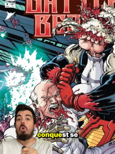 Conquest se enfrento a Battle Beast #invincible #conquest #omniman #invincibleseason4