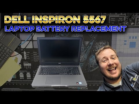 How to replace the Battery on a Dell Inspiron 5567. Walkthrough!