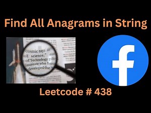 FIND ALL ANAGRAMS IN STRING | LEETCODE 438 | PYTHON SLIDING WINDOW SOLUTION