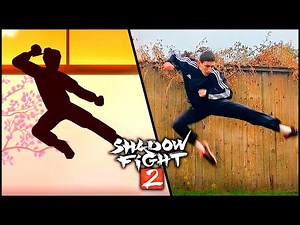 Все Приёмы Из ШАДОУ ФАЙТ 2 В Реальной Жизни (Сальто & Удары)