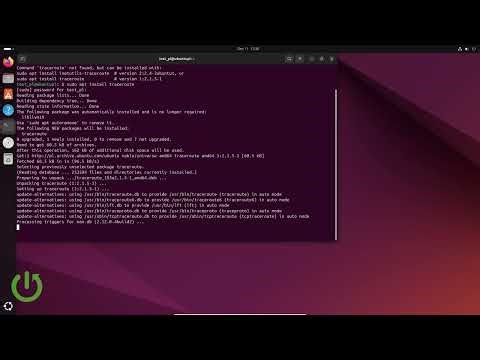 Linux – Jak zainstalować traceroute (Ubuntu)