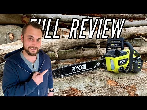 RYOBI 40V HP Chainsaw | Unboxing | Review | RY40580