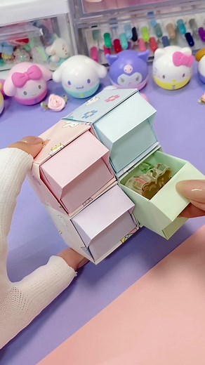 ミニ引き出しの作り方｜折り紙収納ボックス