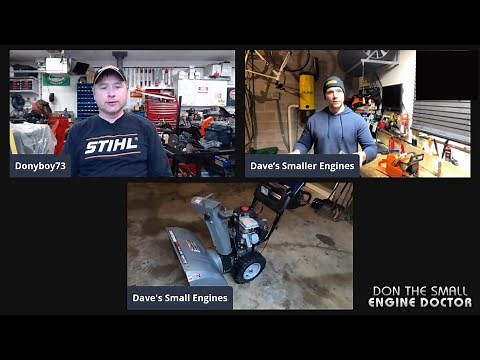 Teaching my Apprentice Dave The BEST Way to Fix A Snowblower Flat Tire!