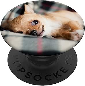 Chihuahua Puppy Pet Dog Animal Small Funny PopSockets Swappable PopGrip