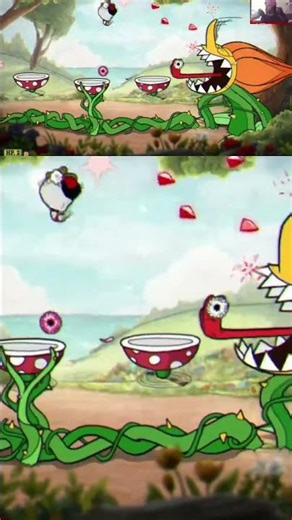 Beating Cagney carnation cuphead boss fight #cuphead