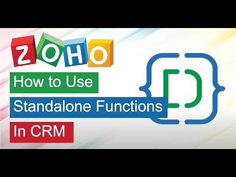 How to Use Standalone Functions in Zoho CRM