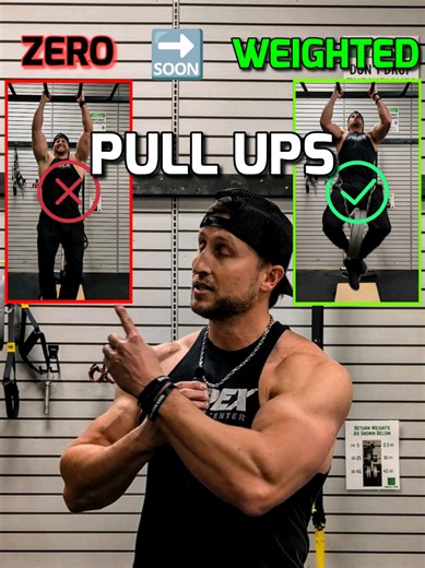 👇 𝙃𝙊𝙒 𝙏𝙊 👇 1) Send To a Friend to Do This With 2) Find Your Starting Phase 3) Push yourself on that Phase to keep getting better (More Reps, Longer Holds) 4) Slowly Expose yourself to the next Phase, until you get good enough to make that Phase, the new norm. 5) Push a combination of High Reps/Long Holds, with a more difficult of Lower Reps/Shorter Holds 6) Keep Repeat Steps at each higher Phase BONUS: Push Heavier and Heavier Lat Pulldowns on the machine to also get the Lats stronger 💪 