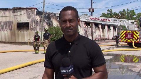 Drywall warehouse fire response complicated by low, no water pressure in fire hydrants: Officials