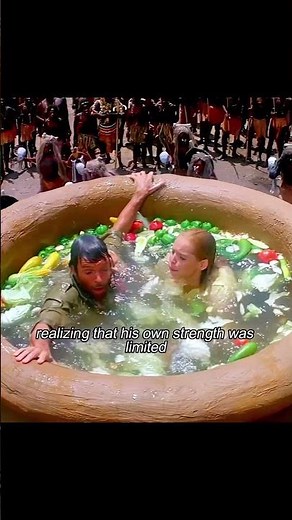 This is the ultimate culinary technique of the cannibals.#movie