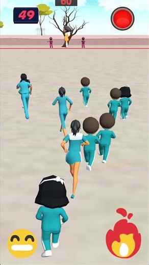 SAKURA SCHOOL 👯‍♀️🐼 RED LIGHT GREEN LIGHT LEVEL 470 #gaming #gamtng #squidgame #trending #shorts