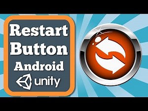 Unity Tutorial How To Make Restart Button To Reload The Scene In Jetpack Clone Android Game