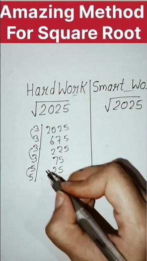 Amazing Method For Square Root | Fast & Easy Square Root Trick 🔥