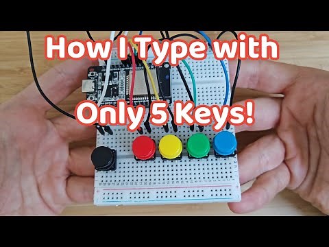 DIY Bluetooth Keyboard from Scratch | ESP32 Tutorial
