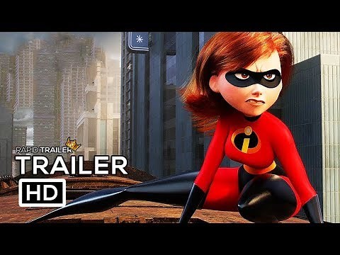 INCREDIBLES 2 Official Trailer #2 (2018) Disney Animated Superhero Movie HD