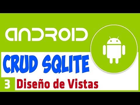 ✅ Android Studio para Principiantes CRUD SQLite Database Tutorial 3 Diseño de Interfaz