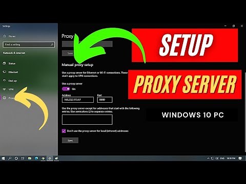 How to Setup Proxy on Windows 10/11 (Socks/Http)