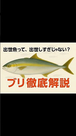 ブリ徹底解説、出世魚って、出世しすぎじゃない？