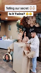 Twin gender reveal too cute #sandraspartyideas #genderrevealparty #goviral | Sandra's Party Ideas