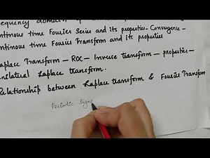 Module3 ||Syllabus||Introduction|| EC202||Signals and Systems KTU