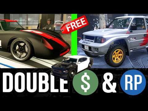GTA 5 - NEW BUFFALO COP CARS & MISSIONS! DOUBLE MONEY - Event Week | Discounts & More!