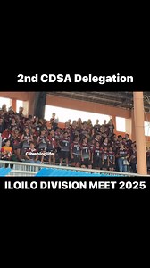 2nd CDSA Delegation Yells & Cheers | Iloilo Division Meet 2025 #iloilodivisionmeet2025 | Clive blog life