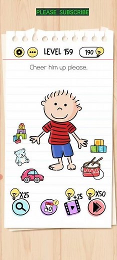 BRAIN TEST LEVEL 159 WALKTHROUGH WITH COMMENTARY