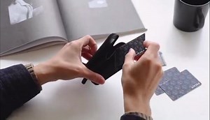 VULKIT Credit Card Holder RFID Blocking Leather Zip Card Holder Wallet Slim Minimalist Card Wallet, Holds up to 10 Cards & Folded Notes