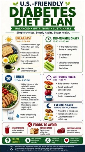 🥗 Diabetes Diet Plan: Healthy Food Choices for Everyday Wellness