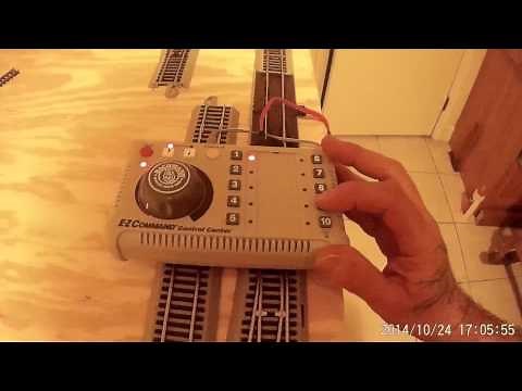 Programming E-Z Command DCC track turnouts