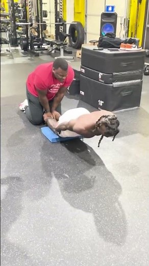 Tyreek Hill Nordic Hamstring Curl Workout