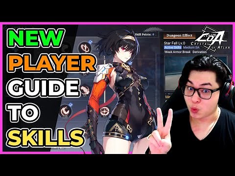 Crystal of Atlan Skill System Guide for Beginners - Master Your Skills Now!