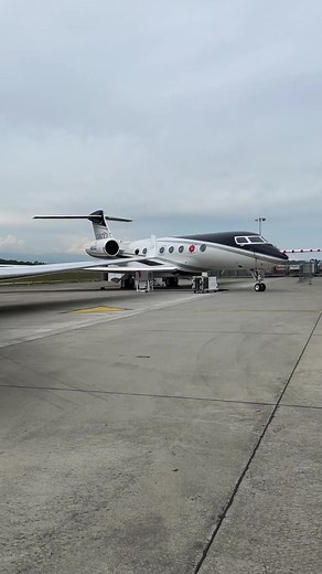 2.1K views · 65 reactions | Get an up-close look at Gulfstream’s new G800 from the #EBACE2023 static display. | Aviation International News | Facebook