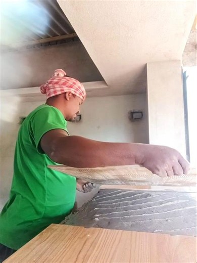 Slab Tile Installing | How To Make Tile For Slab