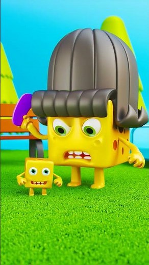 🧀 Cheese's Crazy Dance, Don't Be Angry Mom! 🕺🎵 #shorts