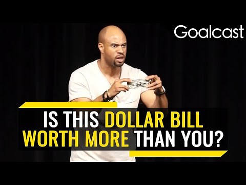 Define Your Worth! You vs A Dollar Bill (Inspiring Speech) | Jeremy Anderson | Goalcast