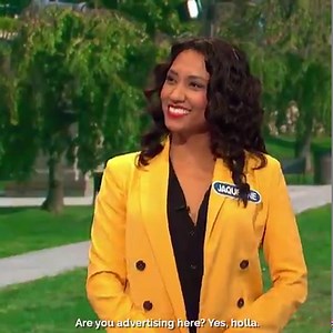 Jaqueline is single and ... eligible! 💅 ABC7 | #WheelOfFortune | Wheel of Fortune