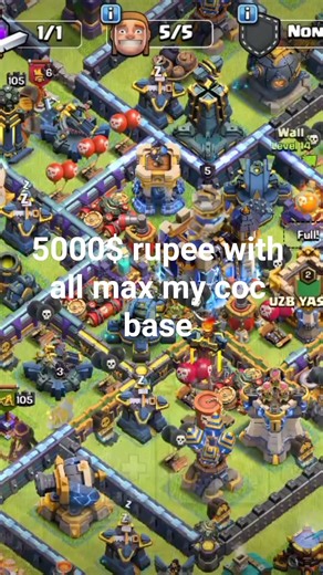 I change my layout and all upgrade my coc base