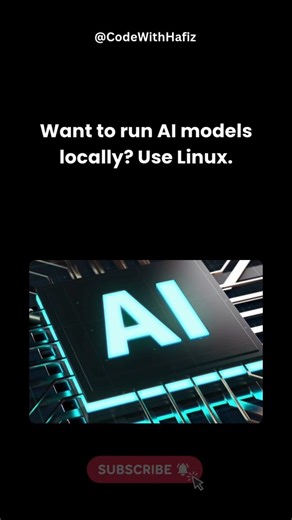 🚀 AI Runs BETTER on Linux… Here’s Why 🤖💻 #ai #linux #machinelearning