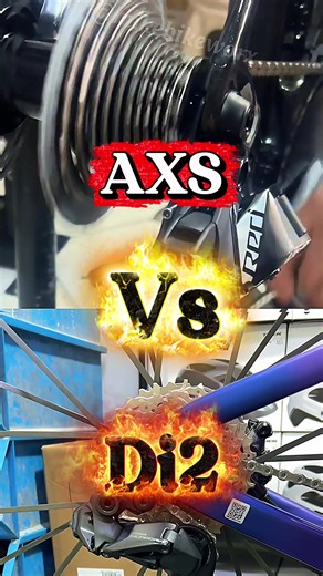 ‏SRAM vs Shimano which is better #sram #shimano #axs #roadbike #upgrade