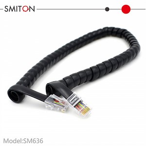 [Hot Item] 8p8c Telephone Handset Cable RJ45 Coiled Cord
