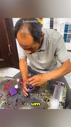 Dieser Mann kann Farben perfekt nachmischen! 😳